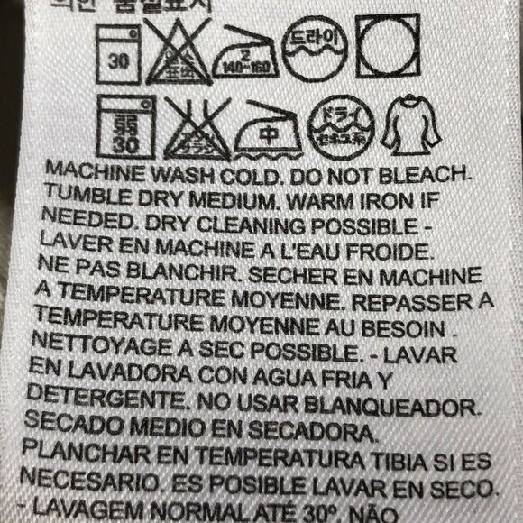 Levi's Cream Mid-Rise Twill Stretch Women's Shorts Size 30 - Picture 9 of 9